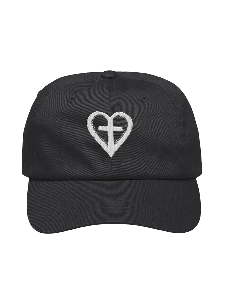 Faith Heart Relaxed Hat product image (1)