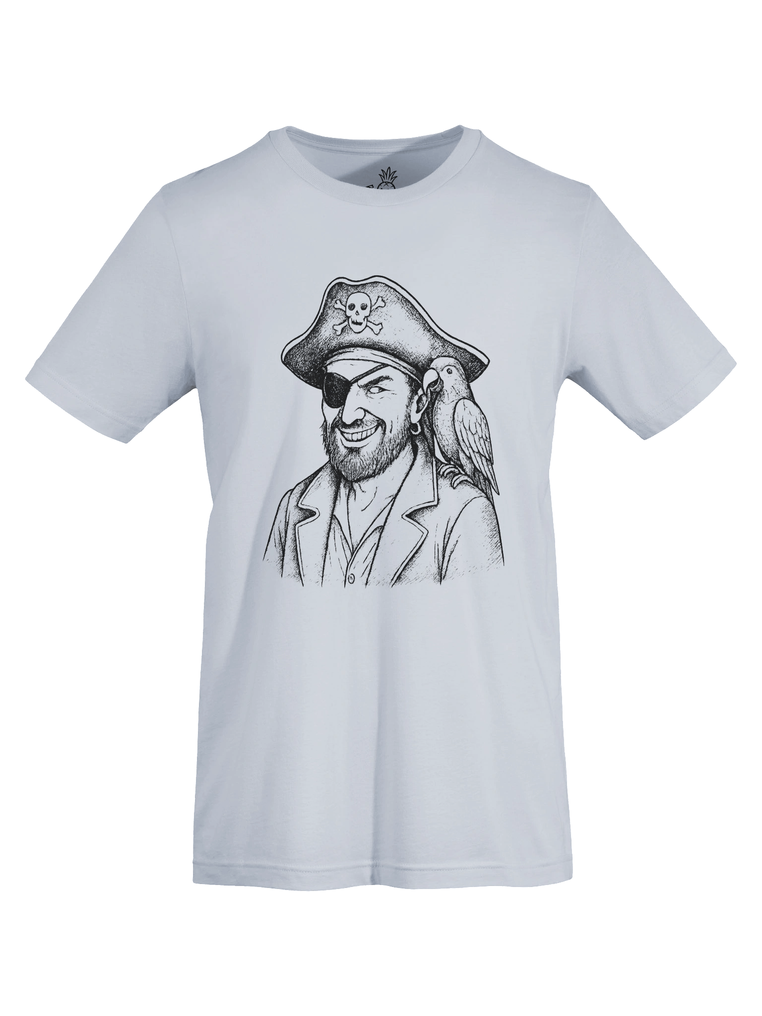 Pirate Captain and Parrot Unisex T-Shirt product image (74)