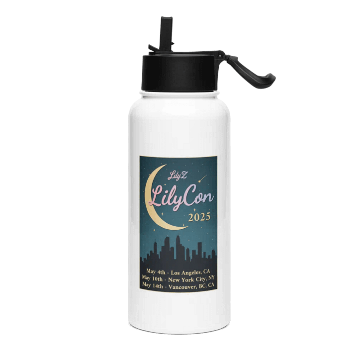 LilyCon 32oz Water Bottle product image (1)