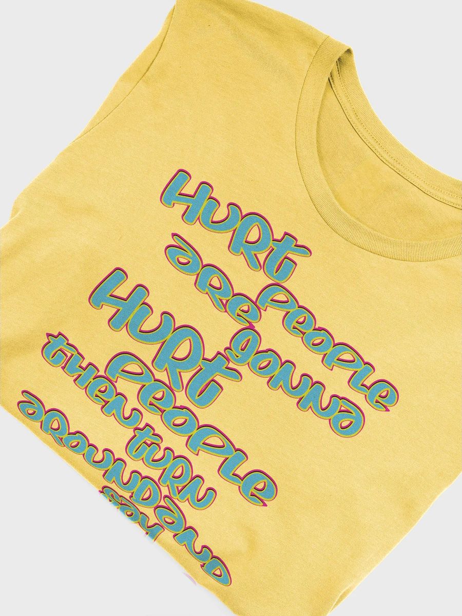 Hurt People - Blue Graffiti - Bella+Canvas Supersoft T-Shirt product image (3)