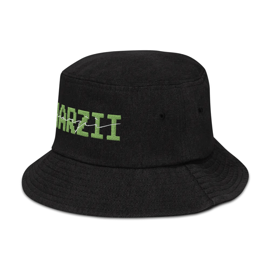 Emarzii Black Denim Bucket Hat product image (5)