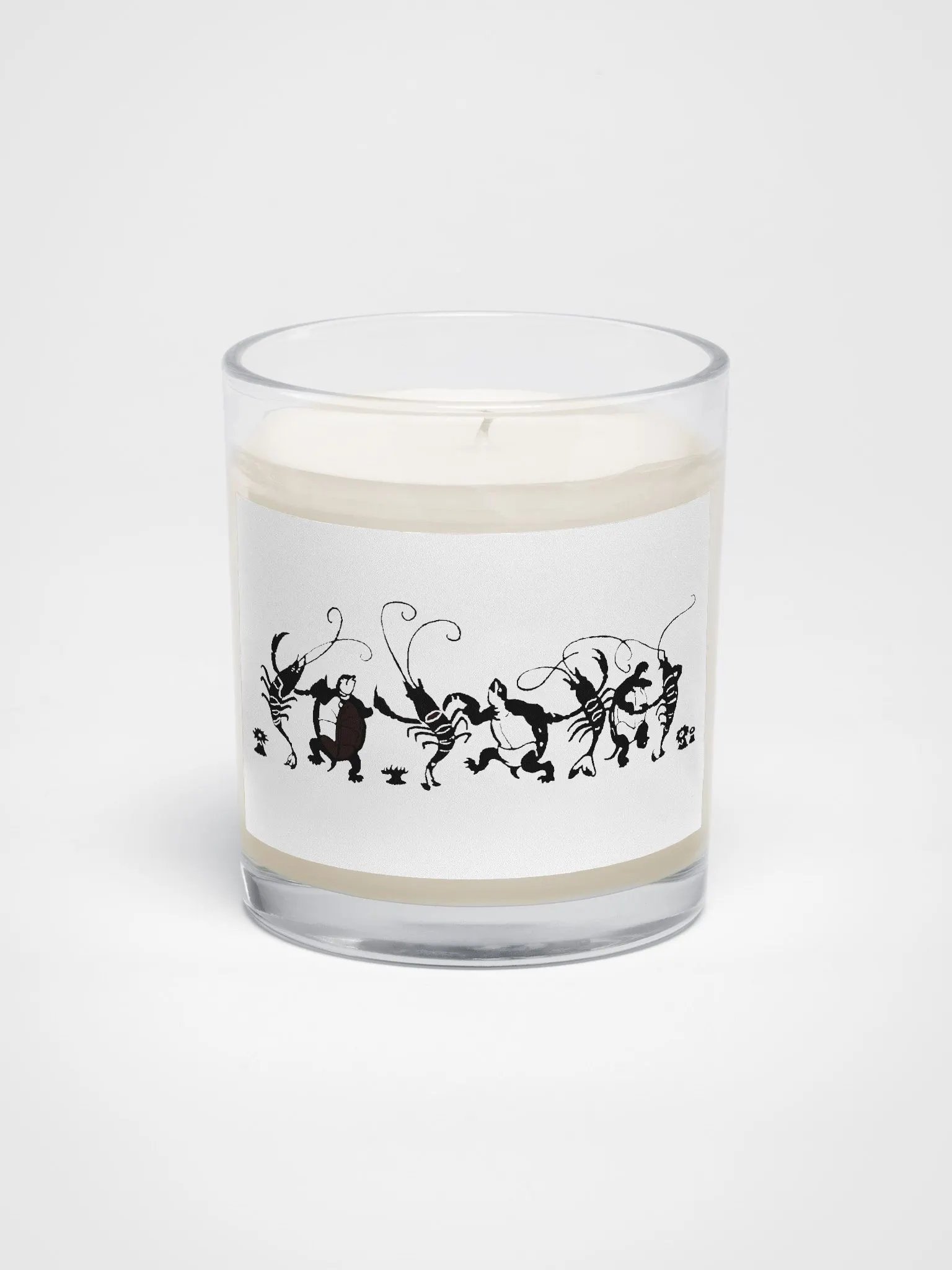 Turtles and Lobsters Dancing Soy Candle - Alice Collection product image (4)