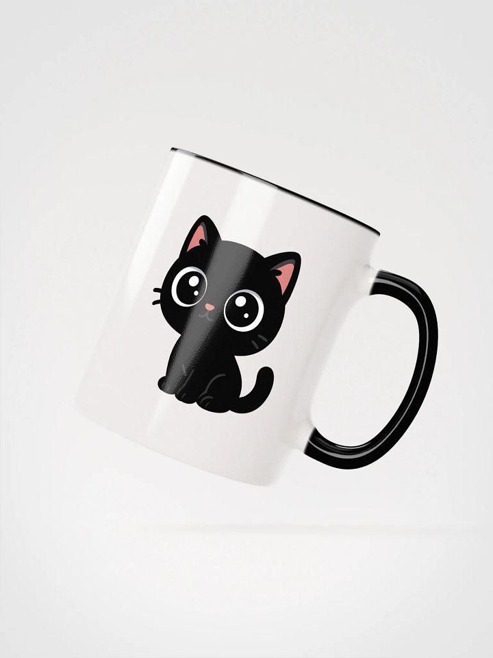 Cute Black Cat Mug product image (20)