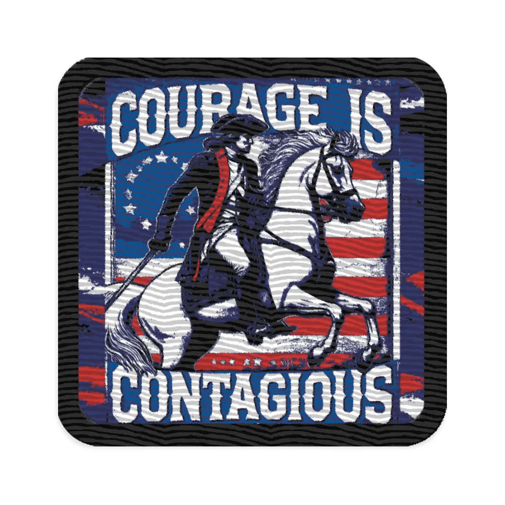 Courageous Patriots Embroidered Patches product image (1)