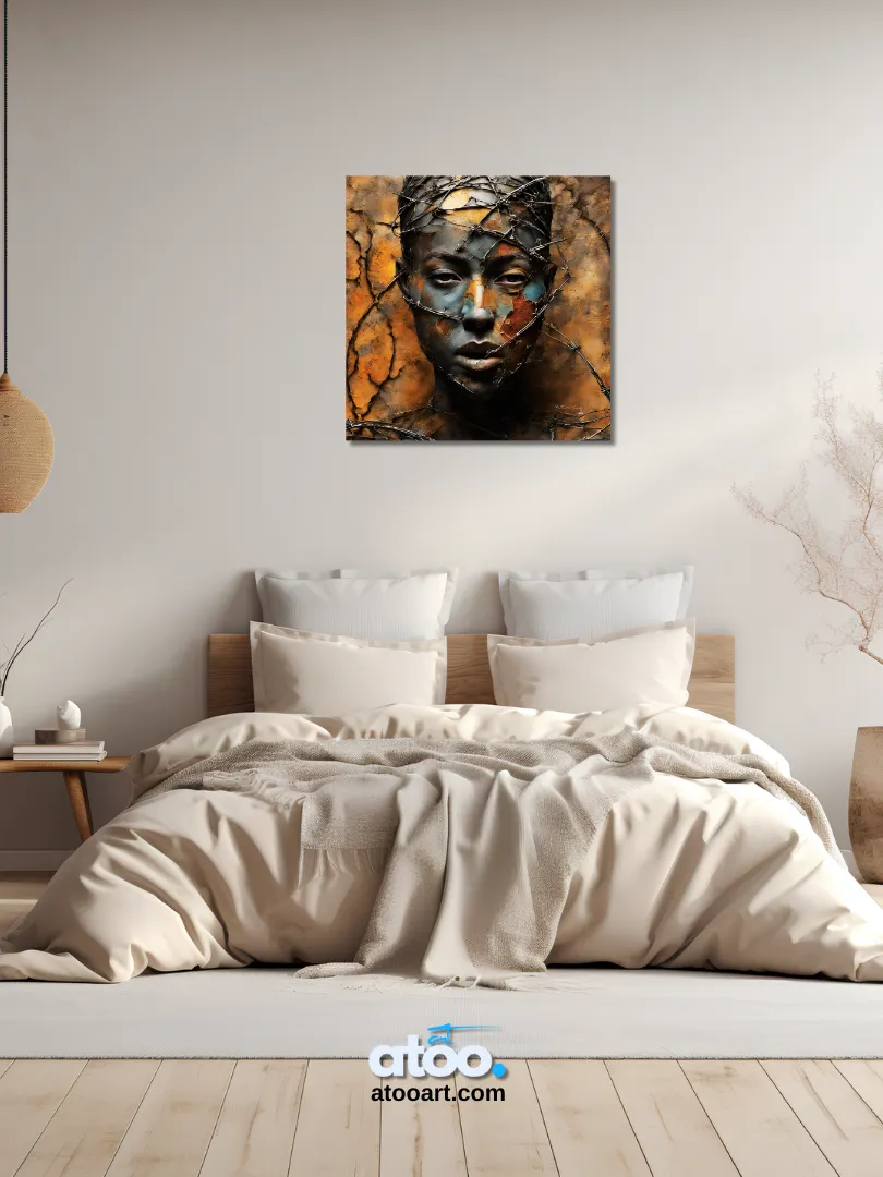 Be Free to Yourself | Last Prisoner Look | Canvas Painting product image (5)