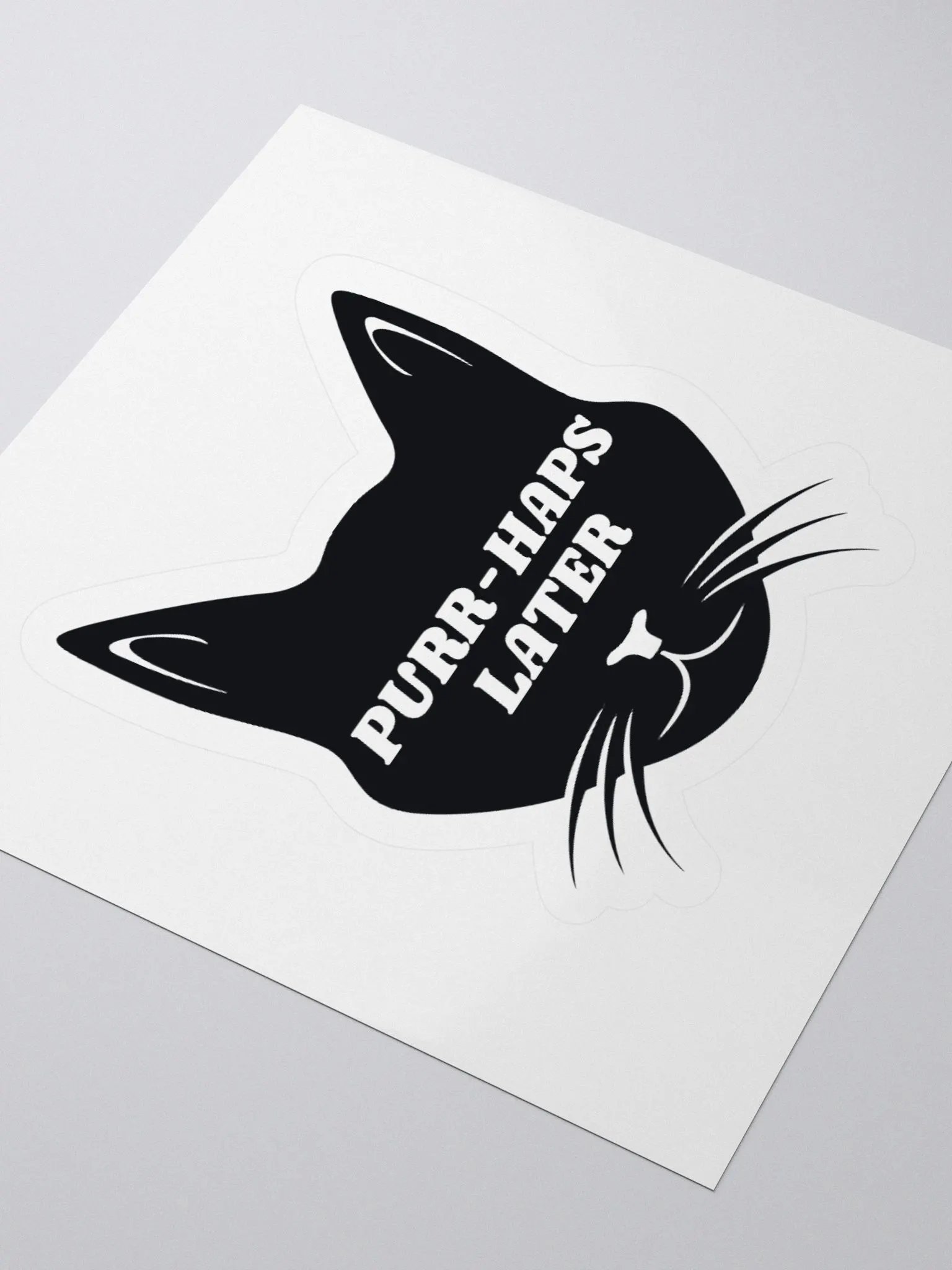 Purr-Haps Later Sticker product image (9)