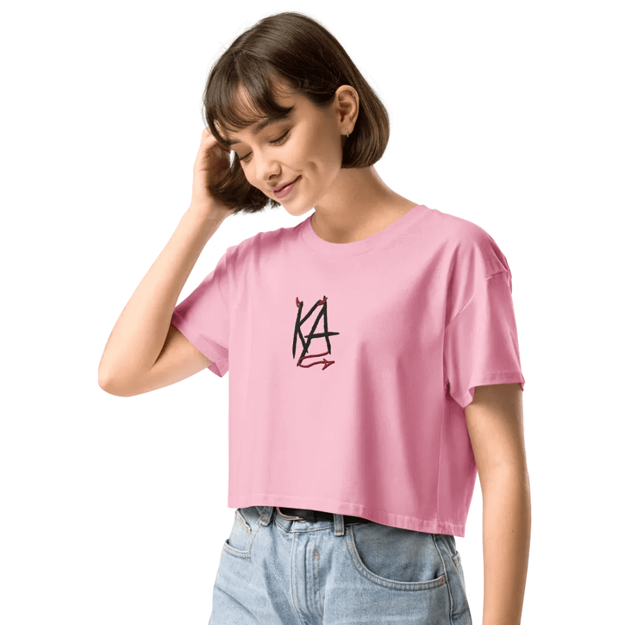 forever ❤ est. 1991 - Crop Graphic Tee product image (10)