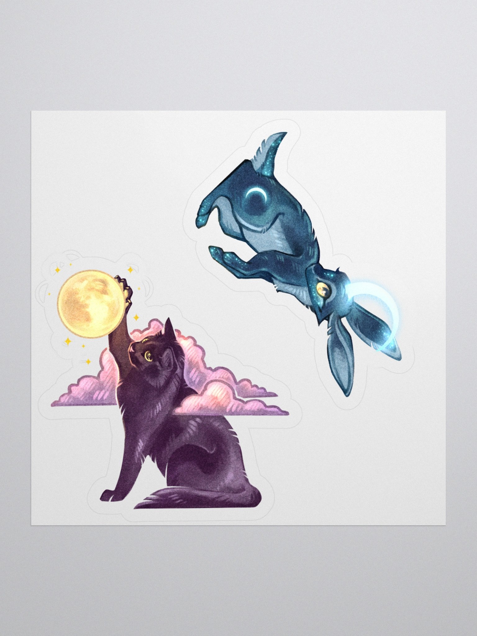 Twilight thicket | Kiss-cut sticker sheet product image (1)