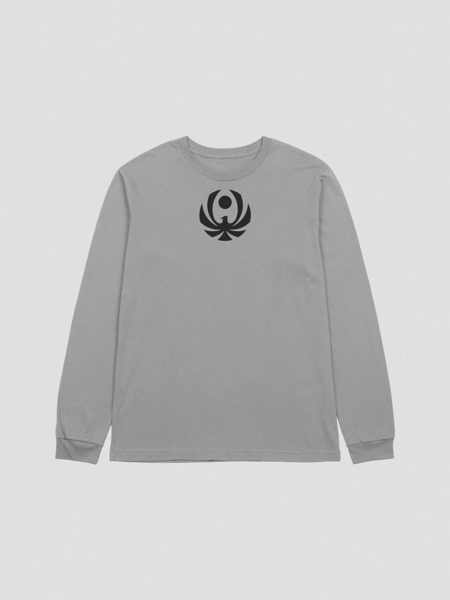 CroweGamingg Bella+Canvas Supersoft Long Sleeve T-Shirt - Black Logo product image (7)