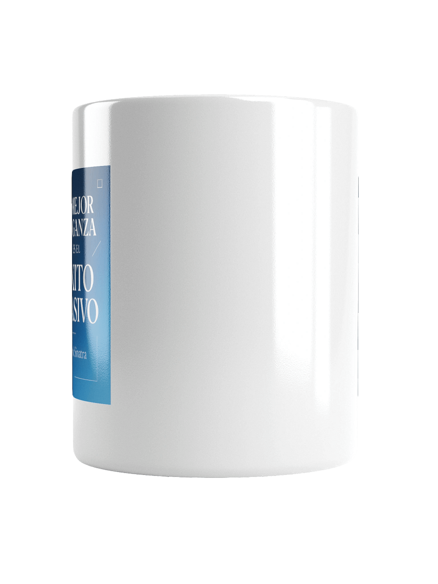 Taza de éxito moderno con cita viral de Frank Sinatra en español product image (18)