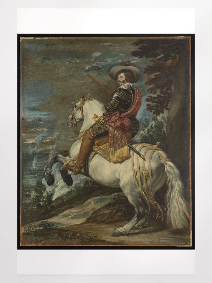 Digital copy of Don Gaspar de Guzmán (1587–1645), Count-Duke of Olivares Juan Bautista By Martínez del Mazo Spanish ca. 1636/Enhanced Matte Paper Poster (in) by Allcolor product image (1)