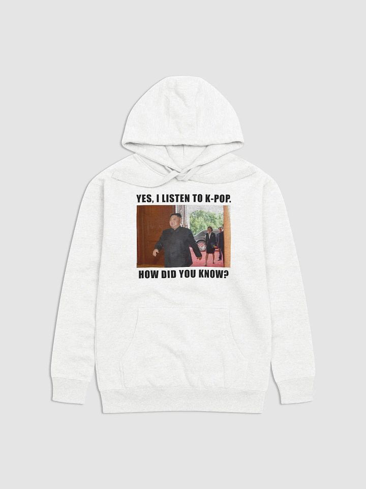 Yes, I listen to k-pop hoodie product image (6)
