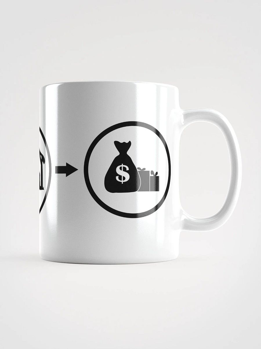 The Evolution of Christmas - White Glossy Mug product image (1)