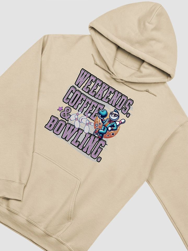 Weekends Coffee And Bowling Vibes Hoodie product image (2)