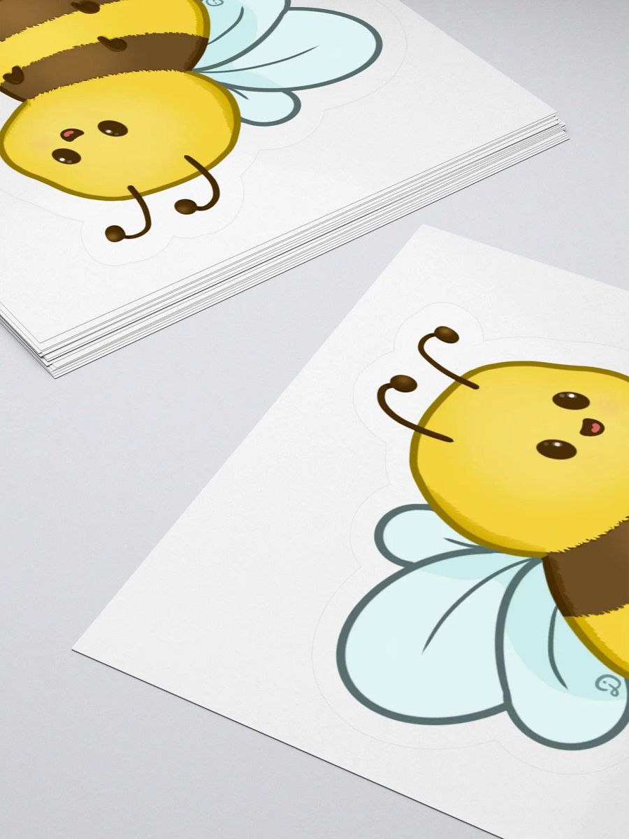 Bonnie the Bee Vinyl Stickers product image (4)