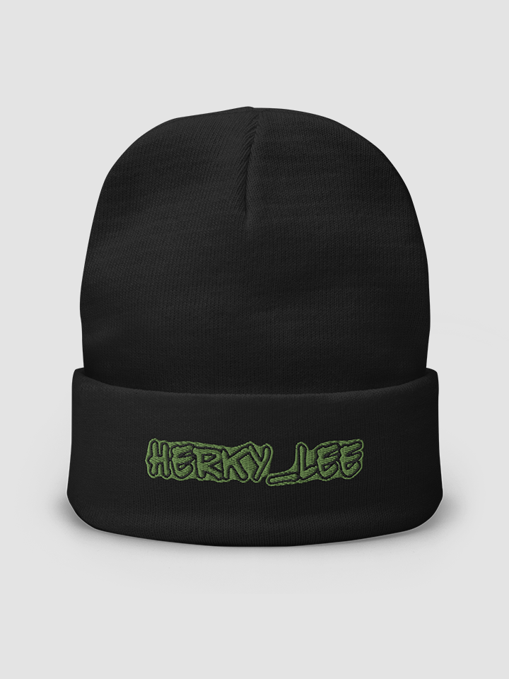 [herky_lee] Embroidered Beanie product image (2)