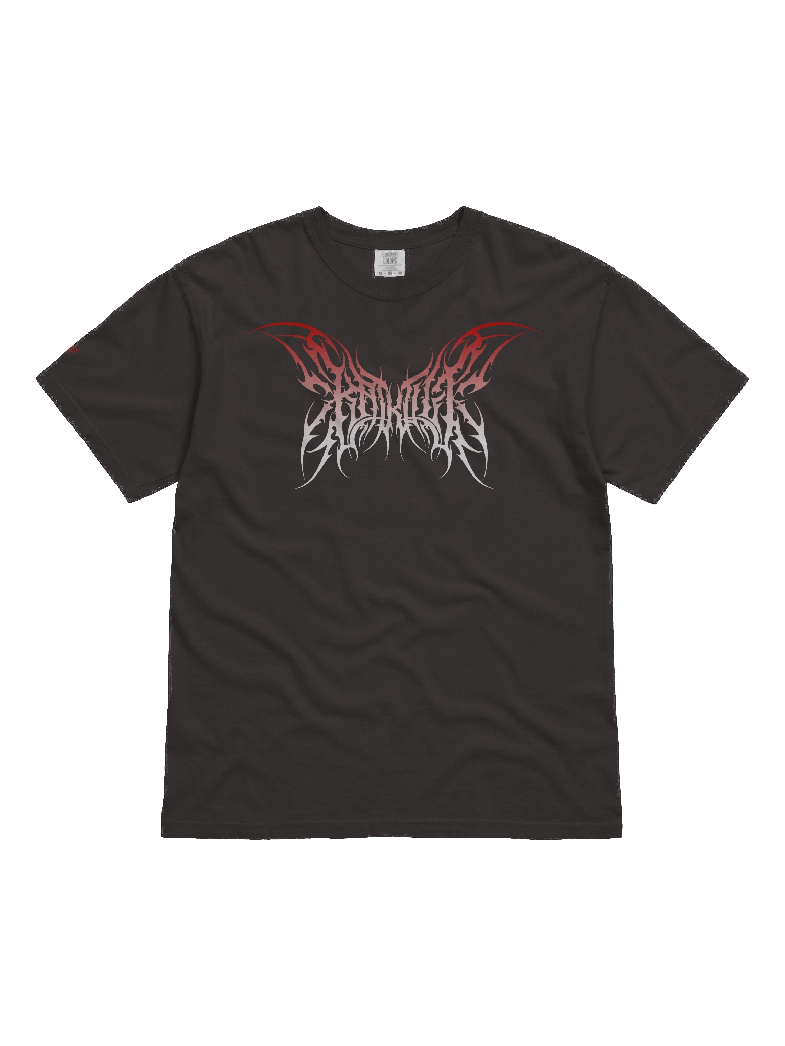 Kat Kult Comfort Colors T-Shirt (Red & White logo) product image (92)