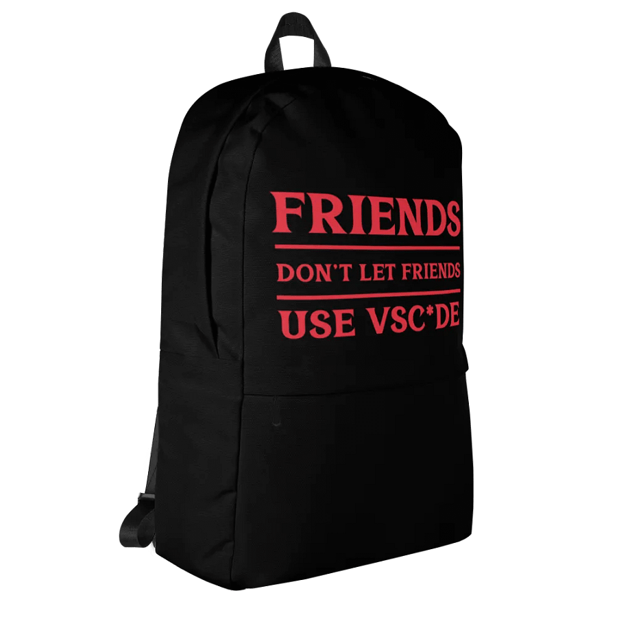 NeovimBTW - Friends != VSC*de Bookbag product image (12)