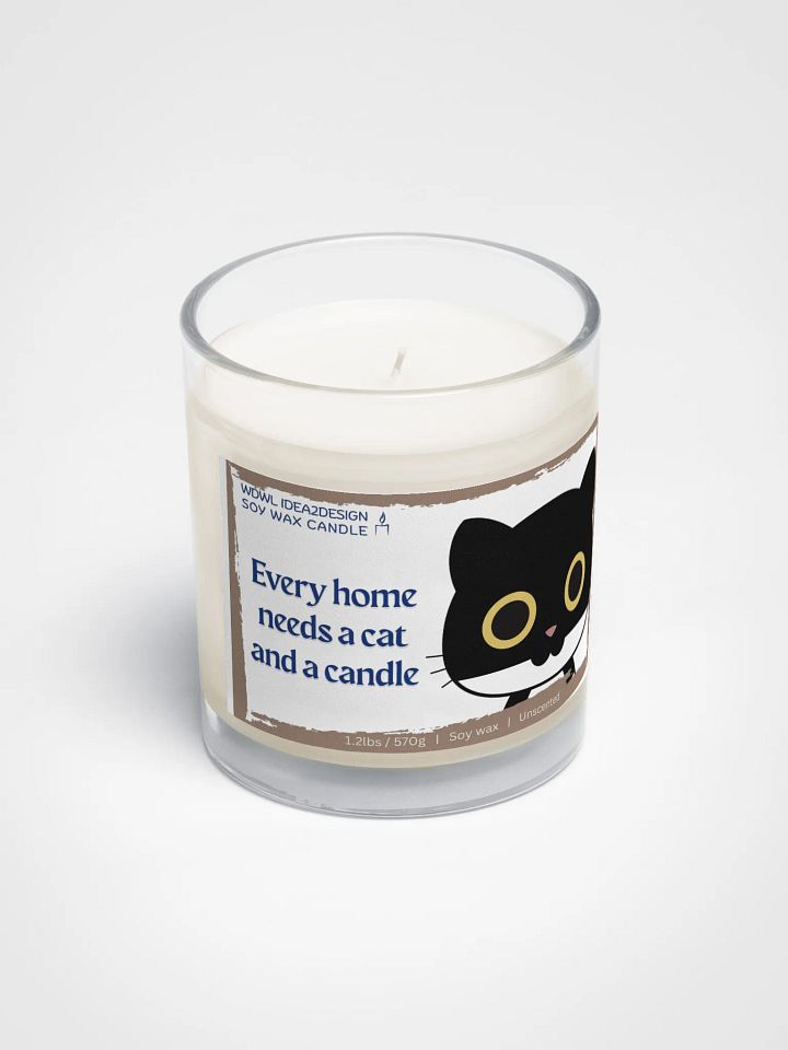 Tuxedo Cat Lover Best Gift, Large Capacity, Great Value & Eco-Friendly Candle – 1.2 lbs of Pure Serenity product image (2)