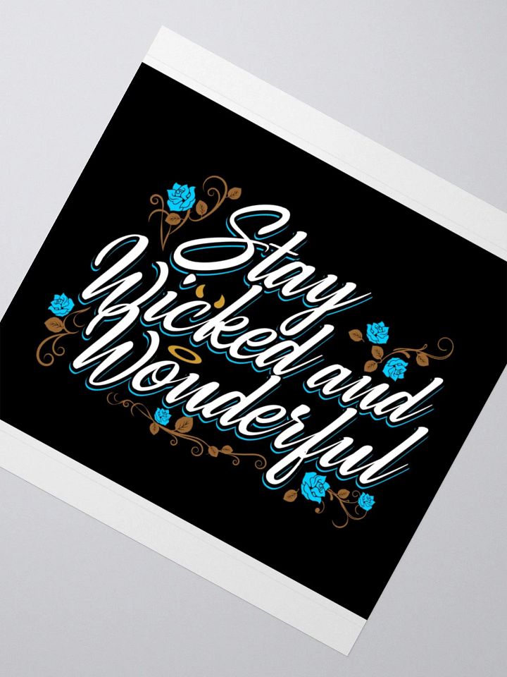 Wicked and Wonderful Sticker product image (1)