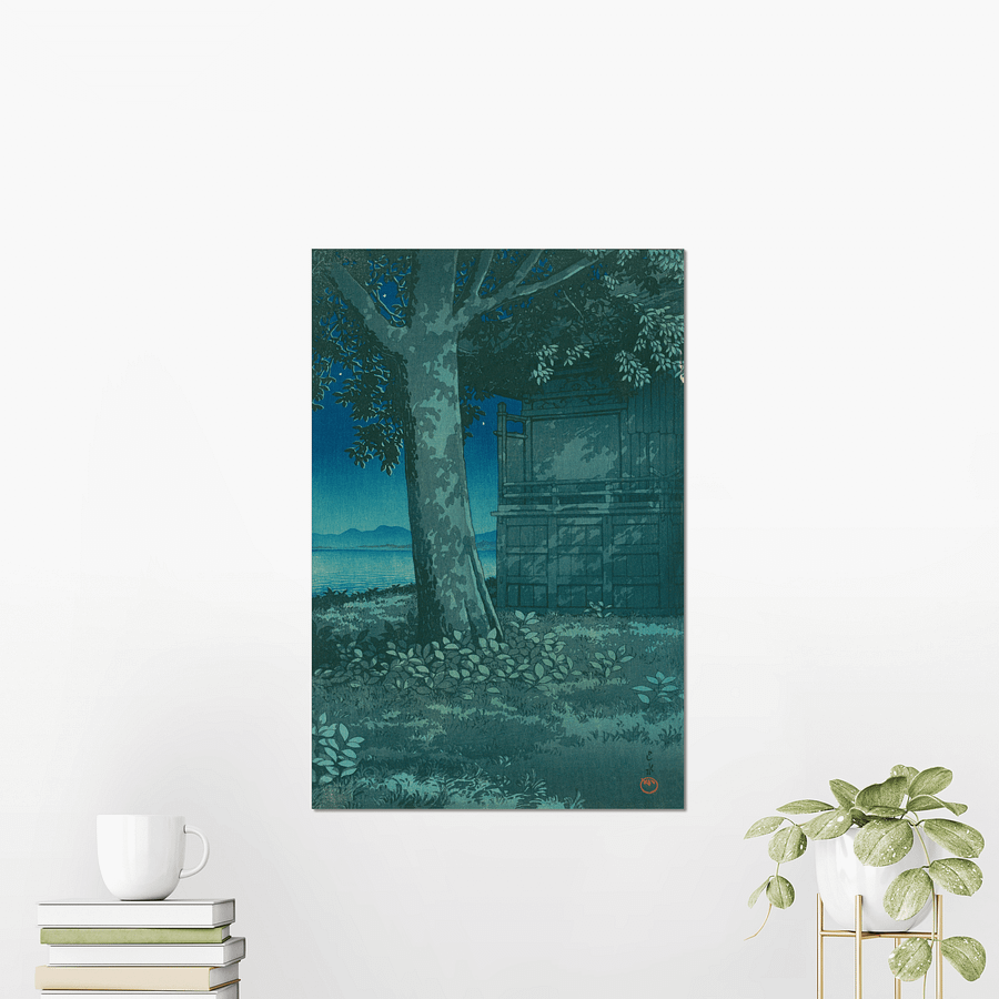 Hachirogata Lagoon in Akita district - Kawase Hasui product image (2)
