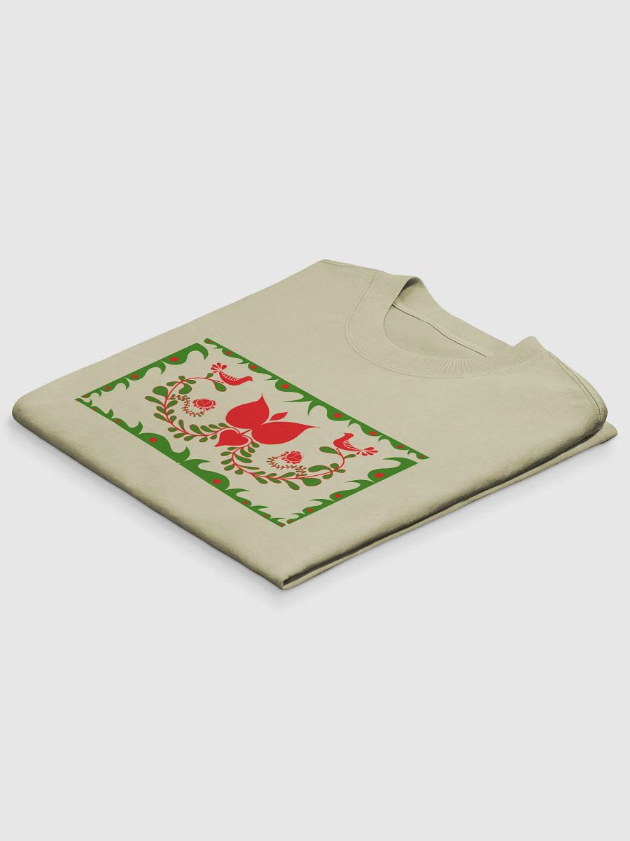 Hungarian Floral Bird Design Oversized T-Shirt product image (4)