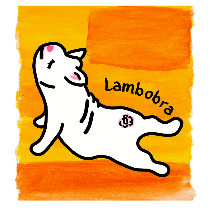 Lambobra Orange (Unisex Tee) product image (2)