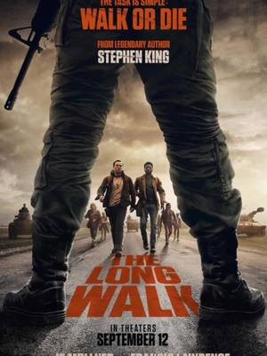 #TheLongWalk was intense, emotional, heartbreaking, funny, and can leave you speechless. It is #StephenKing’s first story written at the age of 19 when he was a student at the University of Maine, and when put into the context that he wrote this during the middle of the Vietnam war, this movie hits even harder. @The Long Walk @Lionsgate 