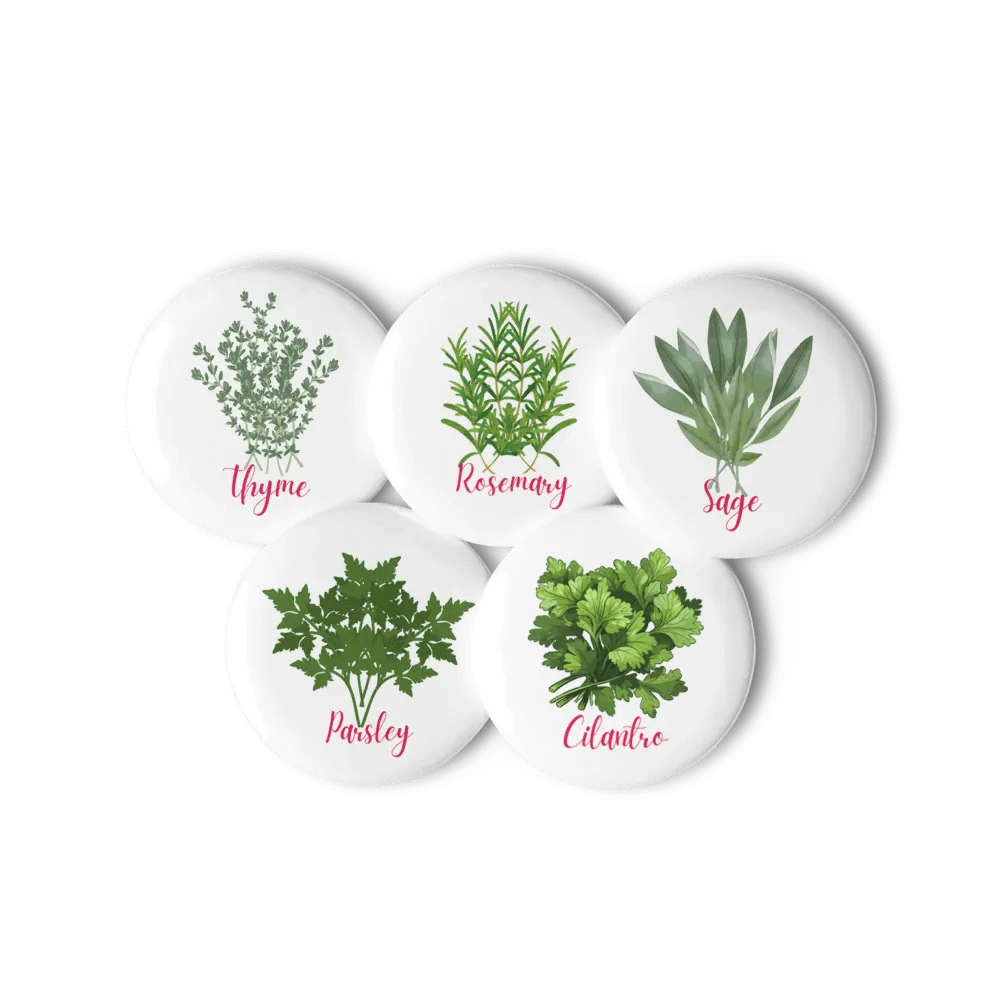 Herb Gardening Pins Set of 5 product image (1)