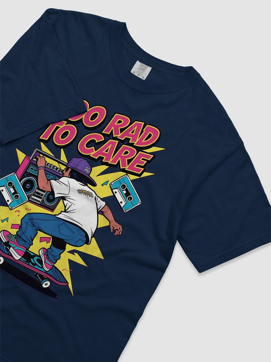 Too Rad To Care 90s Skateboard Graphic Tee product image (14)