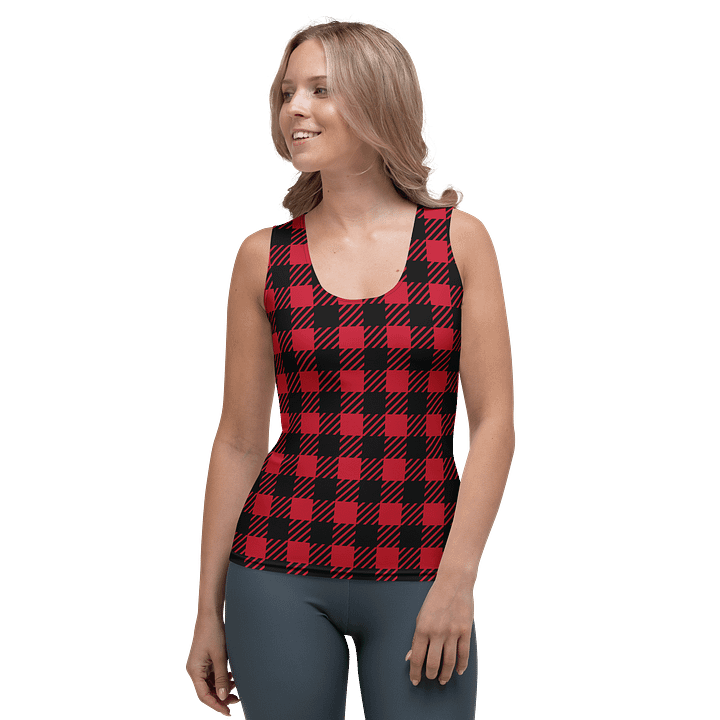 Plaid Power All-Over Women's Tank Top product image (1)