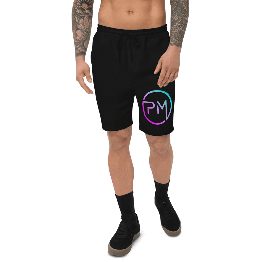 Neon PM Logo Fleece Shorts product image (3)