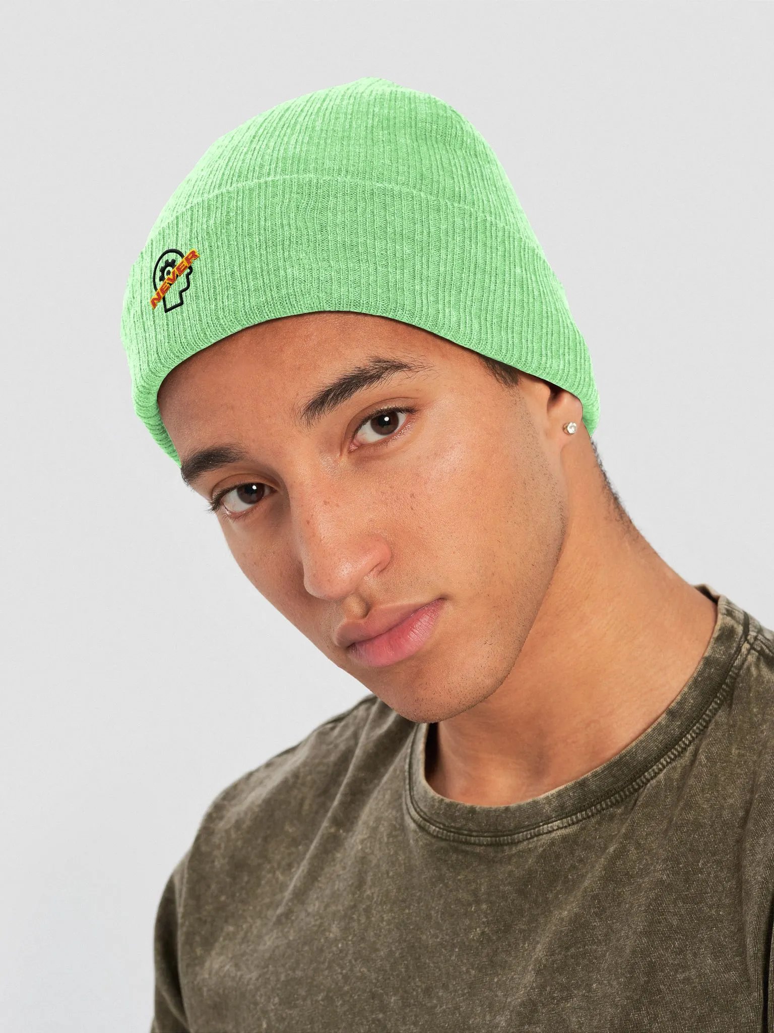 Never Ribbed Knit Beanie product image (18)