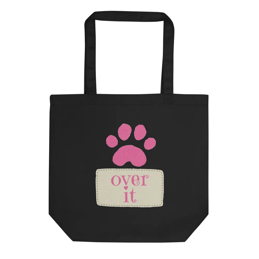 Over It Paw Tote Bag product image (1)