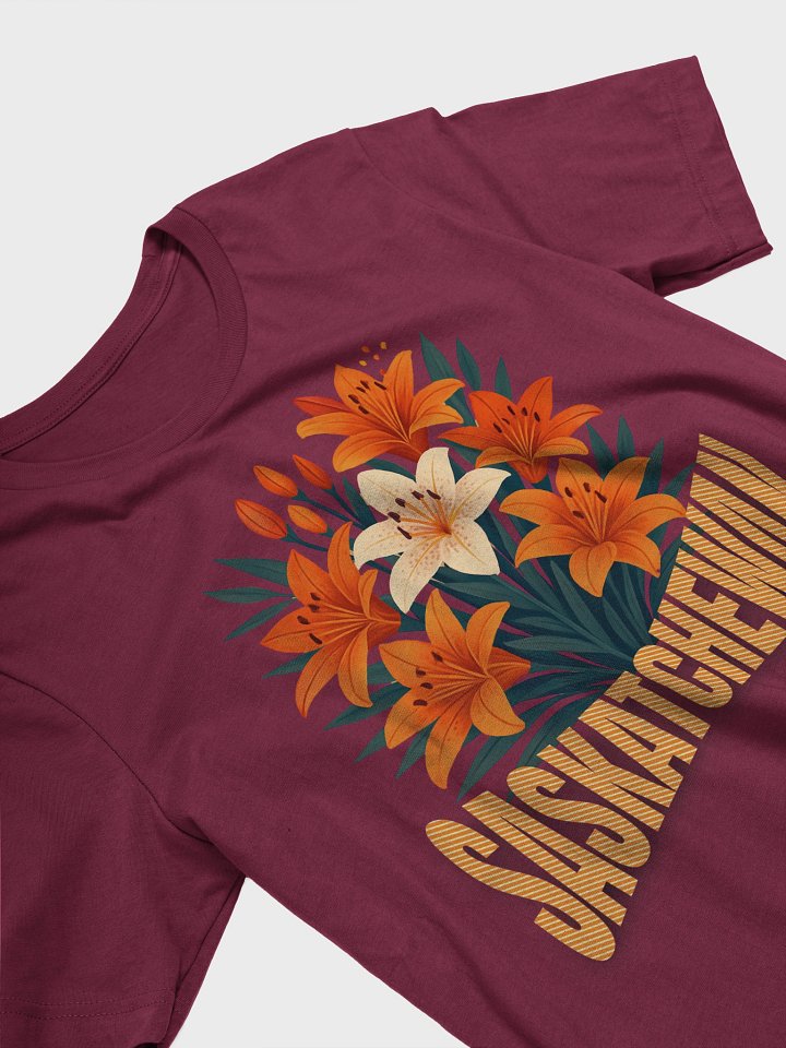 Saskatchewan Tiger Lily Bouquet Tee product image (2)