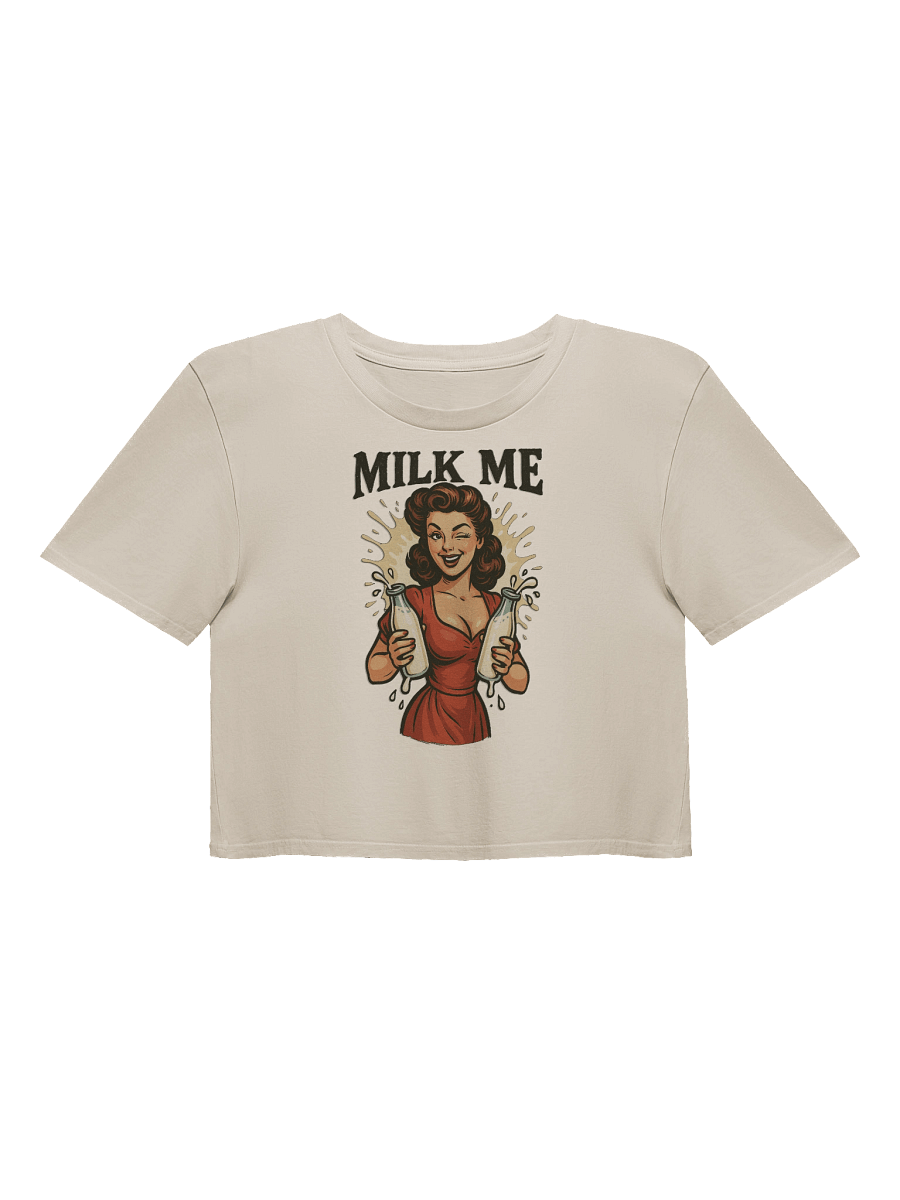 Vintage Milk Me Women's Crop Top product image (1)