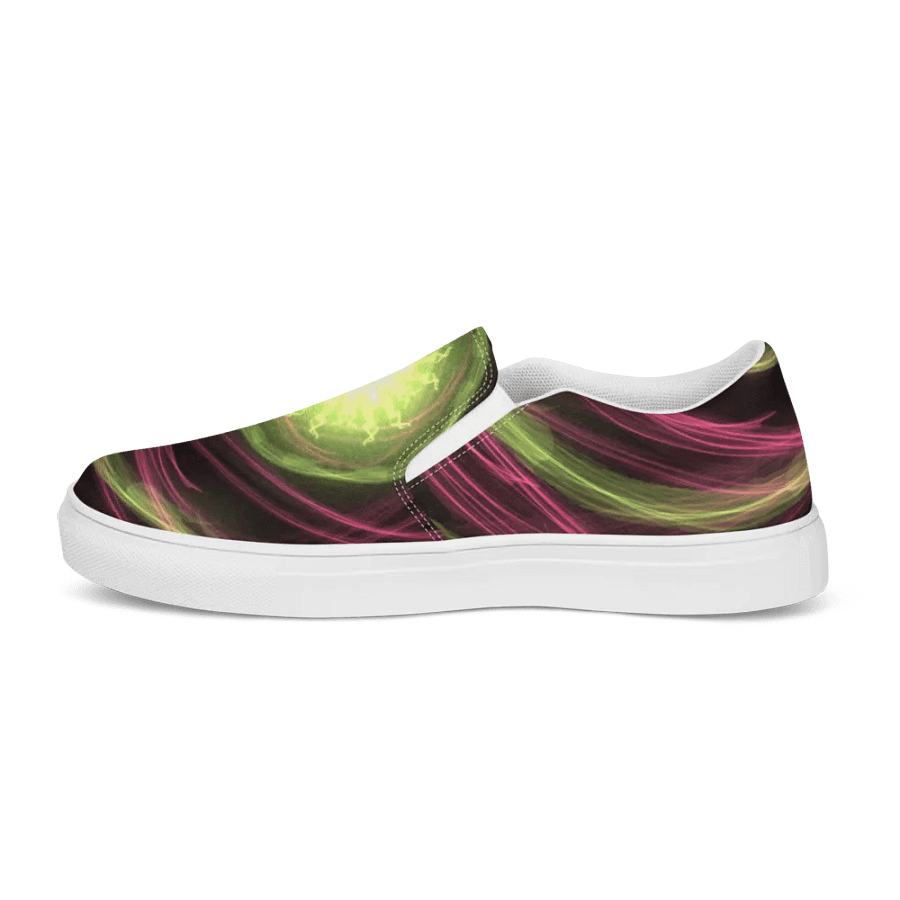 Slip on Sneakers with high frequency print product image (5)