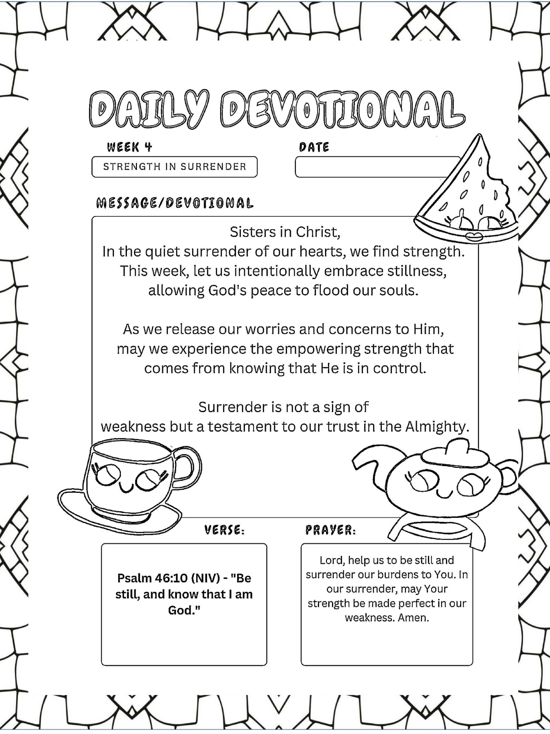 A Walk in Faith-52 Week Coloring Devotional product image (2)