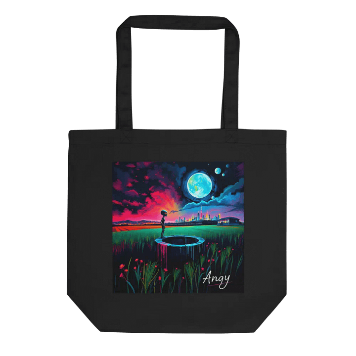 Luminous Cityscape Tote Bag product image (1)