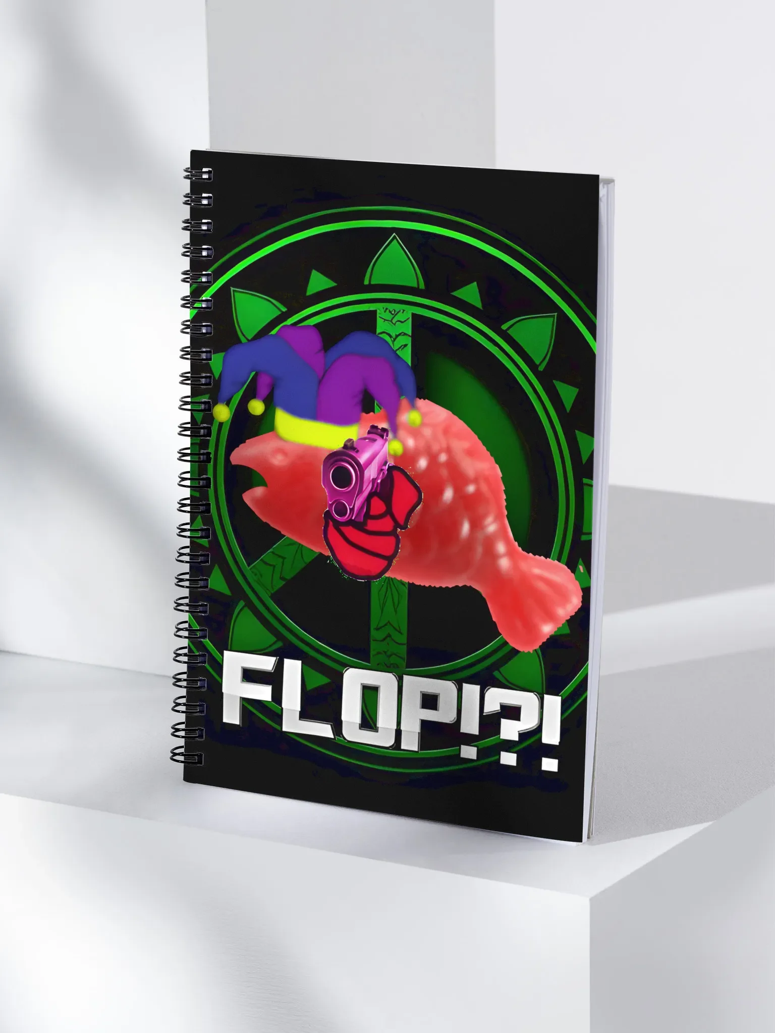 The Wise Jester Spiral Notebook product image (4)