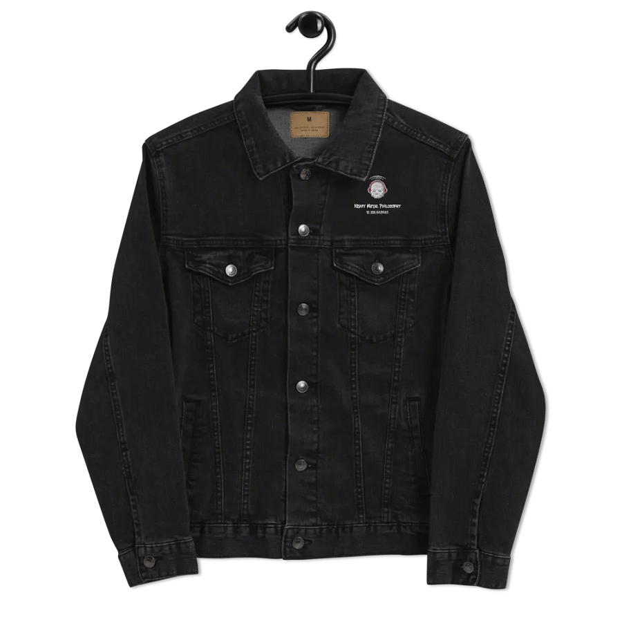 Skull Logo Unisex Denim Jacket product image (9)