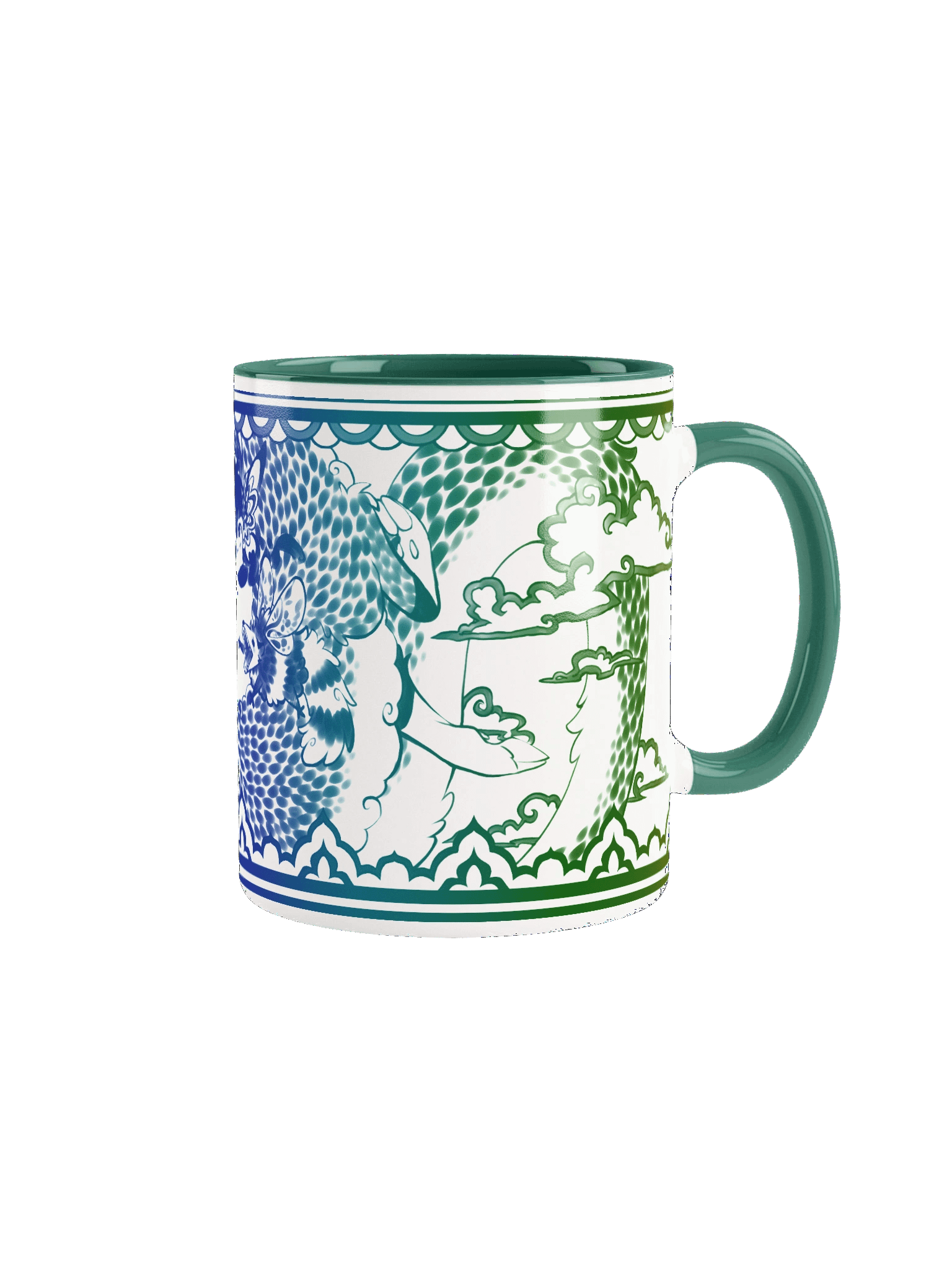 Porcelain friends mug rainbow product image (6)