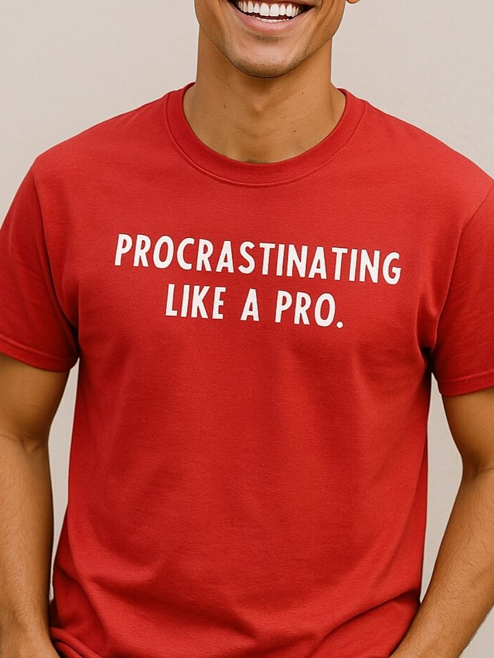Procrastinating Like a Pro T-shirt product image (23)