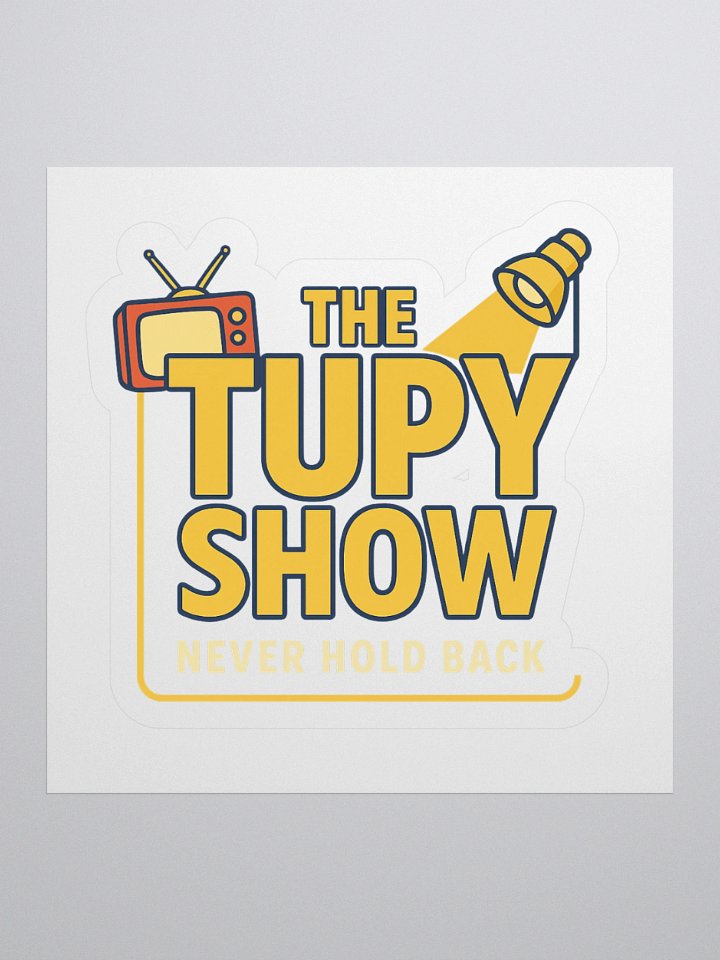 The Tupy Show Sticker product image (1)