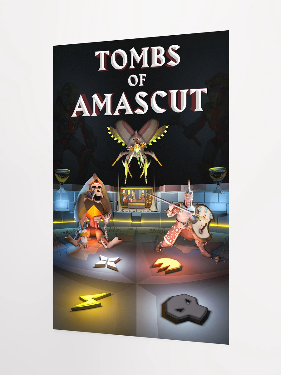 Tombs of Amascut | Enhanced Matte 3D OSRS Poster product image (4)