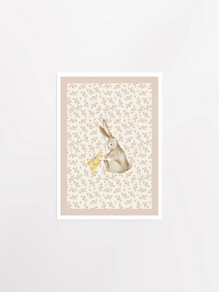 Boho Bunny Nursery Print 4 product image (2)