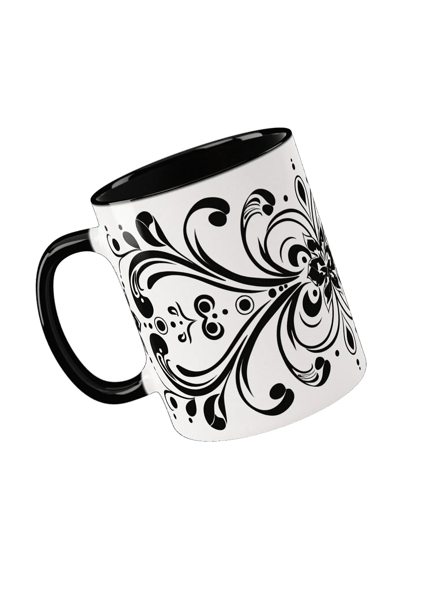 Vibrant Swirls Ceramic Mug product image (4)