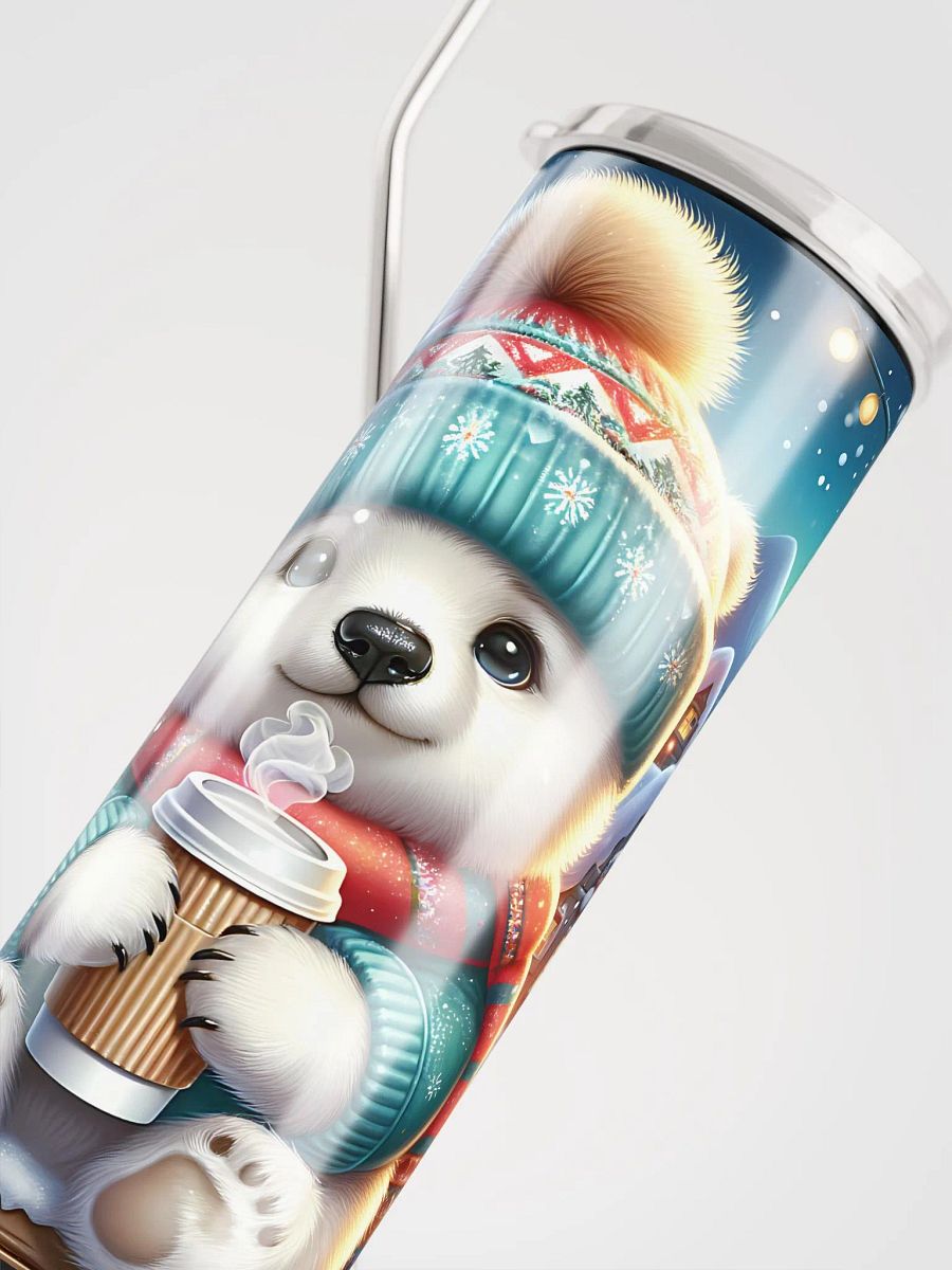 Cozy Winter Wonderland Baby Polar Bear Tumbler product image (8)