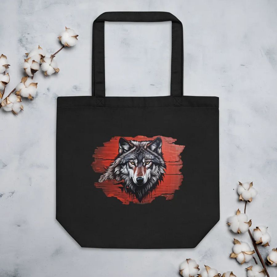 Eco-Friendly Tote Bag - Wolf product image (4)