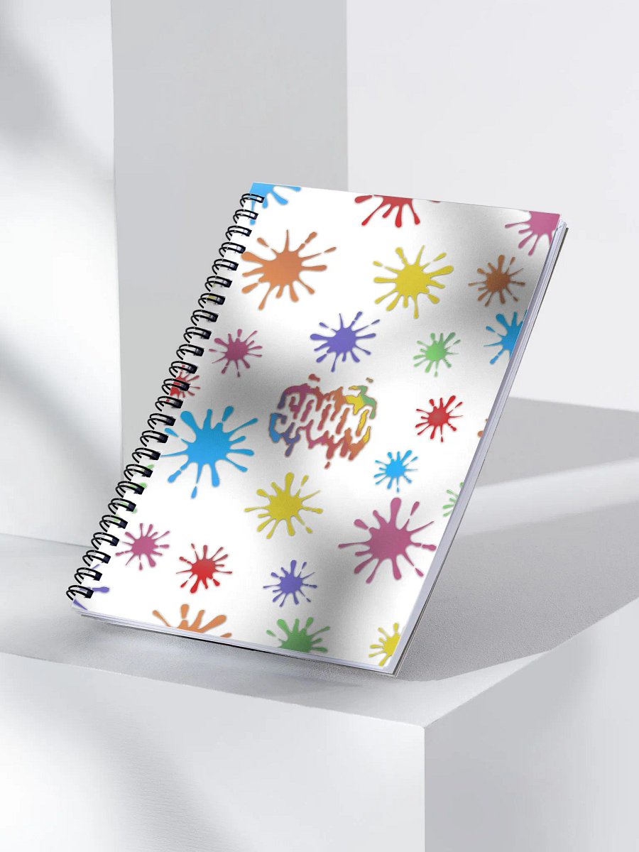Splatter Spooo Spiral Notebook product image (3)